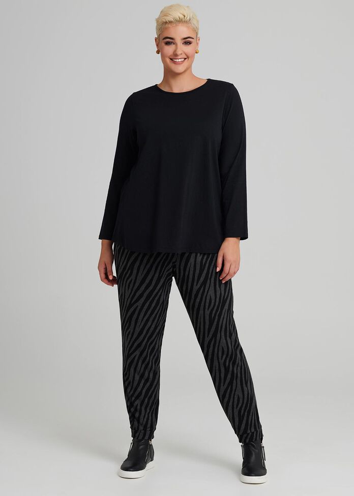 Easy Wear Ls Top, , hi-res