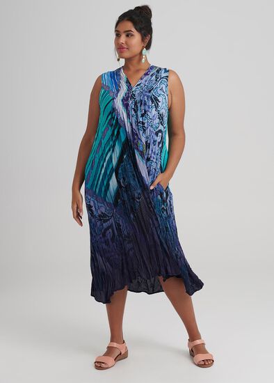 Plus Size Coast Along Maxi Dress