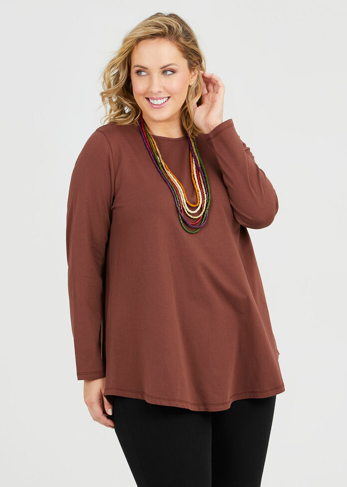 Organic Long Sleeve Top, , hi-res