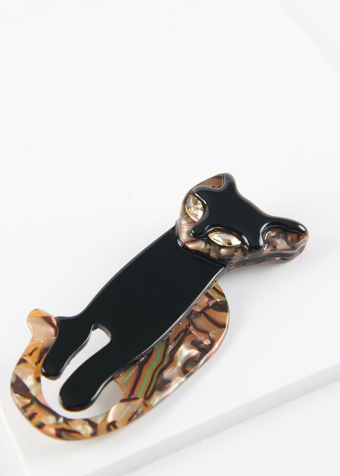 Millie Cat Brooch, , hi-res