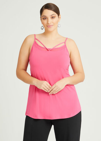 Plus Size Ceremony Strappy Tank