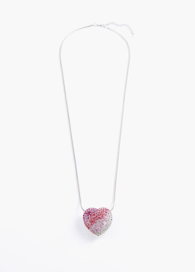 Graduated Heart Necklace