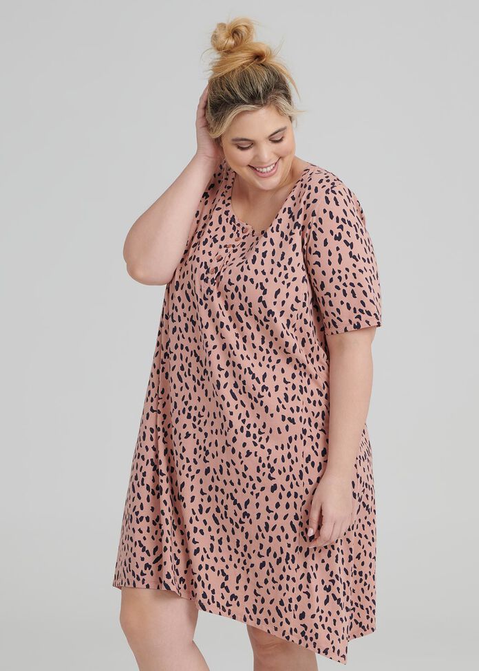 Organic Spots Nightie, , hi-res