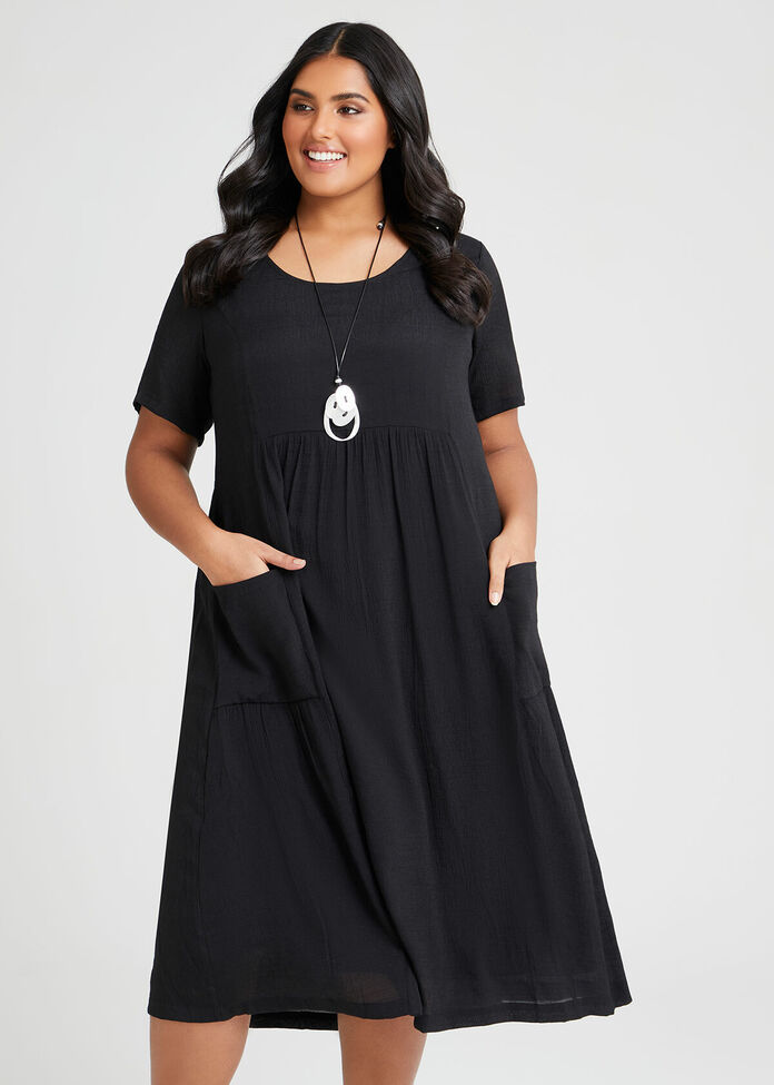 Natural Romance Pocket Dress, , hi-res