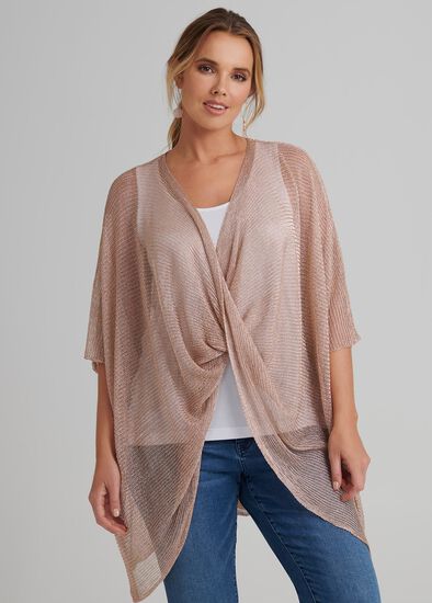 After Glow Twist Poncho