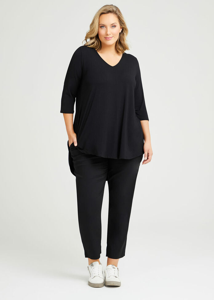 Bamboo Ultimate 3/4 Sleeve Tunic, , hi-res