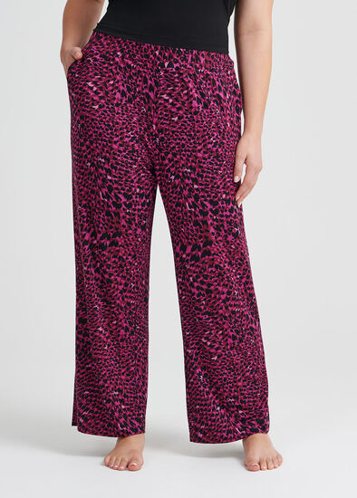 Plus Size Animal Bamboo Pj Pant