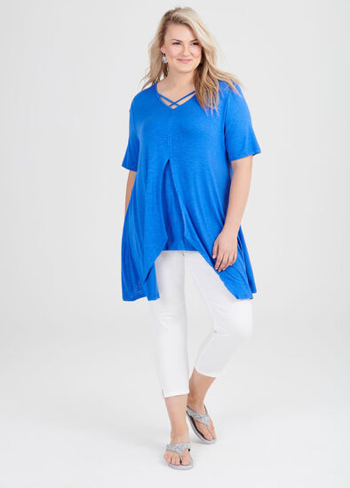 Plus Size Blue Skies Ahead Tunic