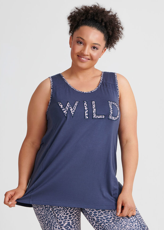 Bamboo Wild Layered Tank, , hi-res