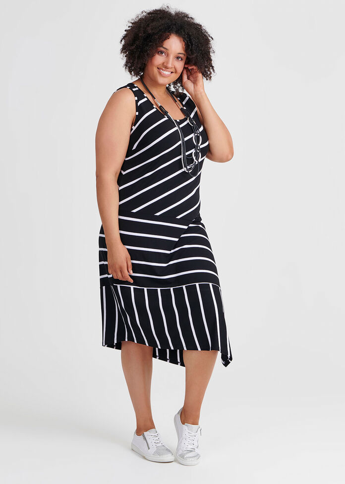 Merci Stripe Dress, , hi-res