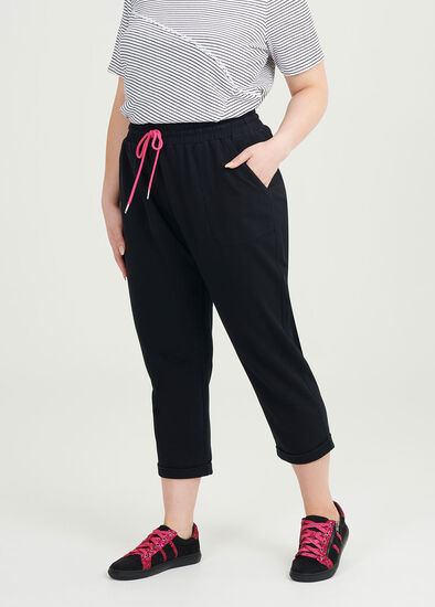 Plus Size Organic Cropped Jogger