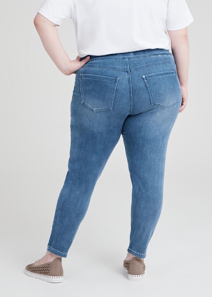 The Best Friend Denim Jegging, , hi-res