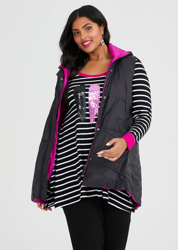 Reversible Escape Puffa Vest, , hi-res