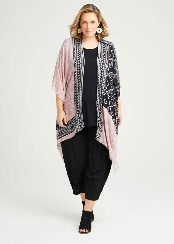 Blush Tribal Cape, , hi-res