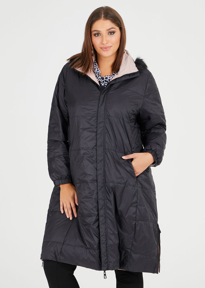 Muse Reversible Puffer Coat, , hi-res