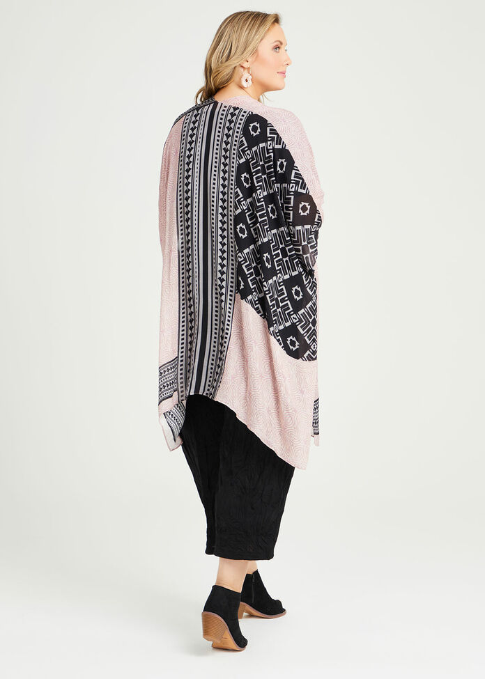 Blush Tribal Cape, , hi-res