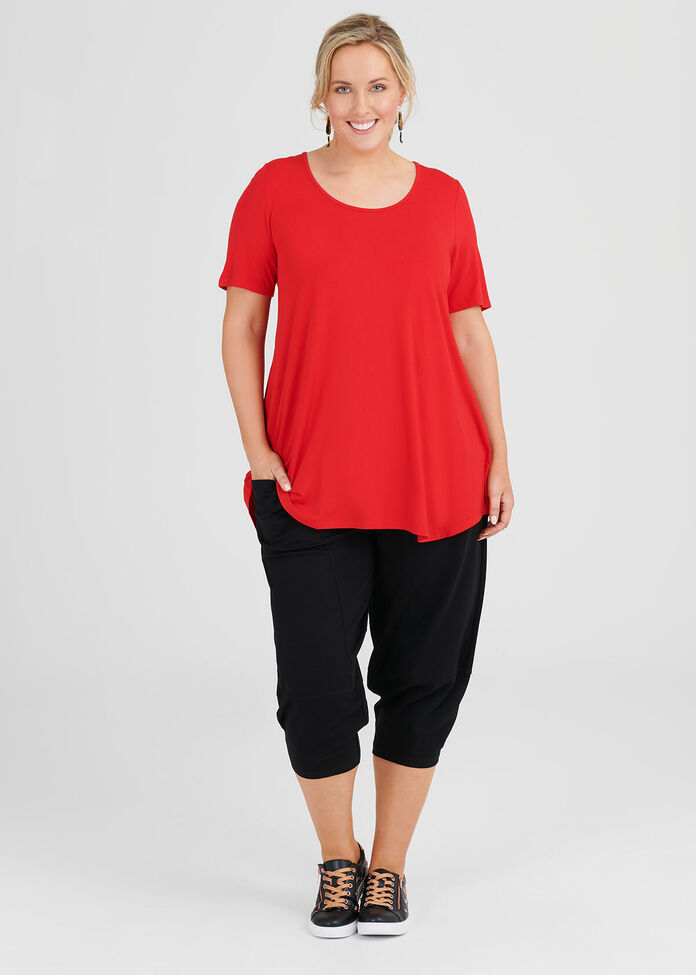 Bamboo Base S/slv Top, , hi-res