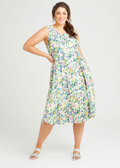 Plus Size Cotton Paloma Sleeveless Dress