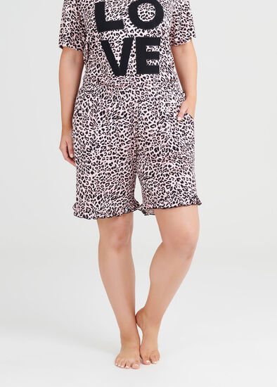 Plus Size Bamboo Wild Pj Short