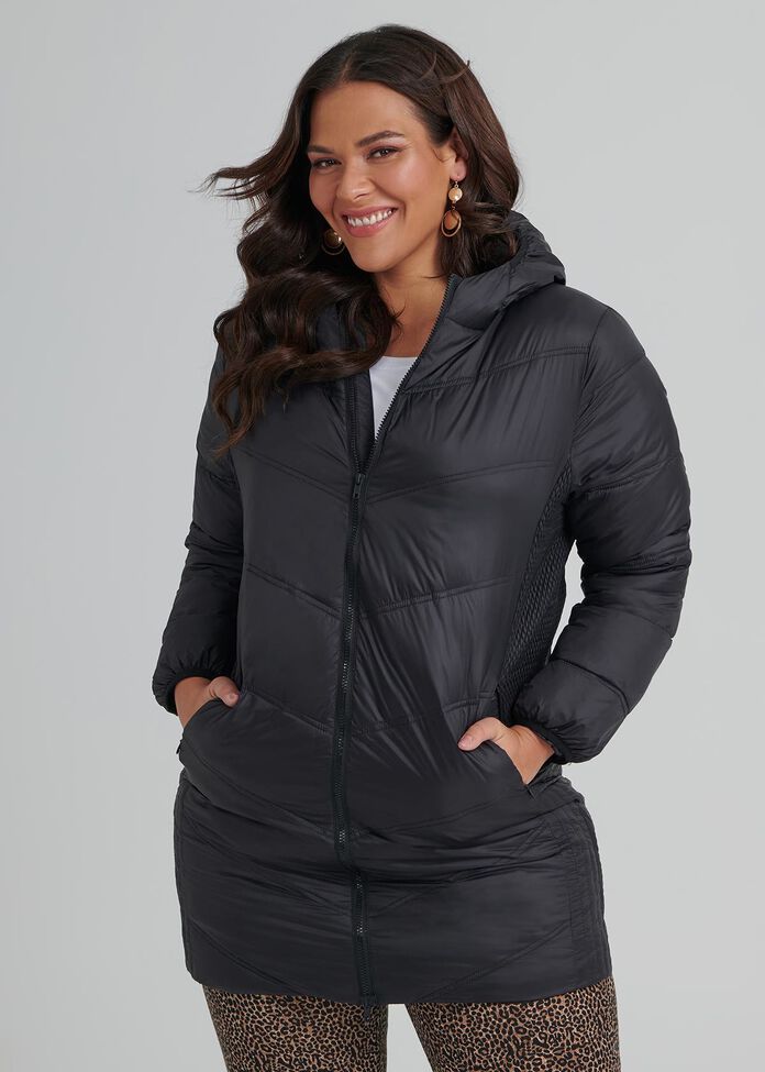 The Stitch Puffer Jacket, , hi-res