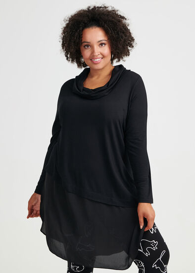 Plus Size Bamboo Wool Goddess Top