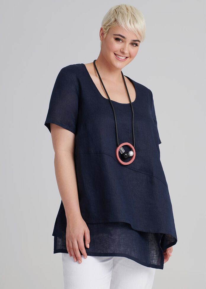 Sonoma Linen Tunic, , hi-res