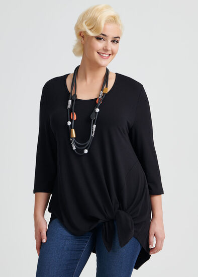 Plus Size Give It A Twist Top