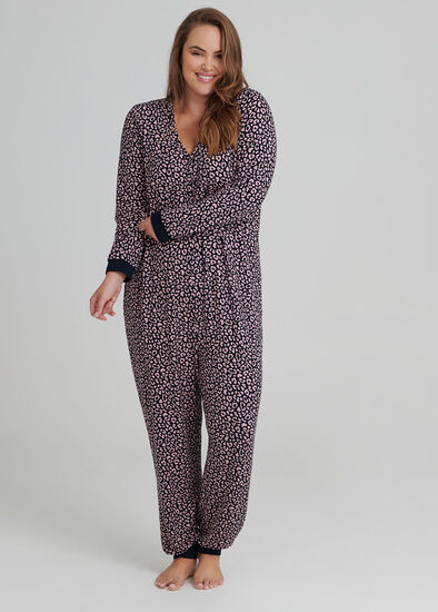 Plus Size Bamboo Lounge Onesie