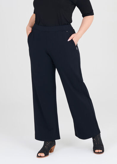 Plus Size Coco Stitch Wide Leg Pant