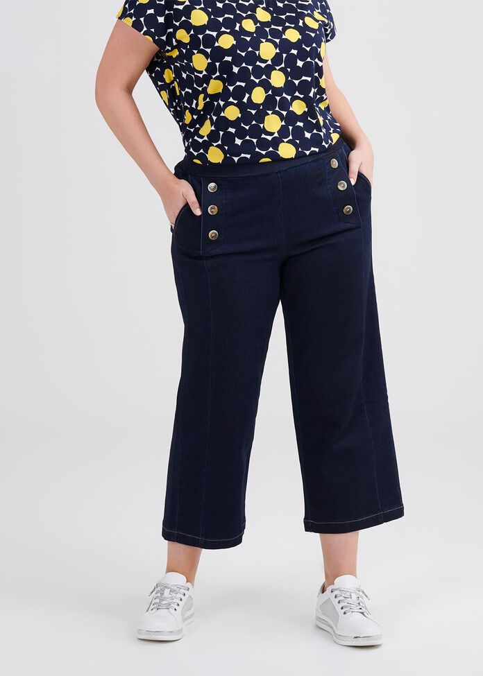 Wide Leg Sailor Pant, , hi-res