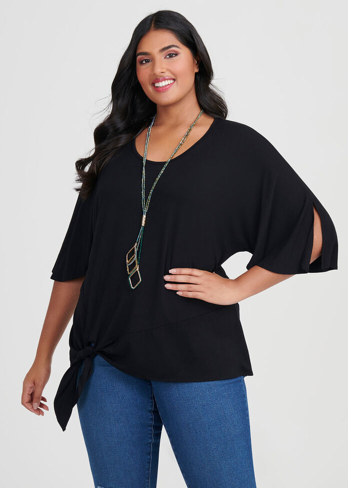 Bamboo Angelique Knot Top, , hi-res