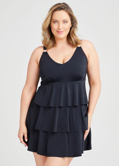 Plus Size Layer Swimsuit