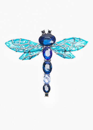 Gem Dragonfly Brooch