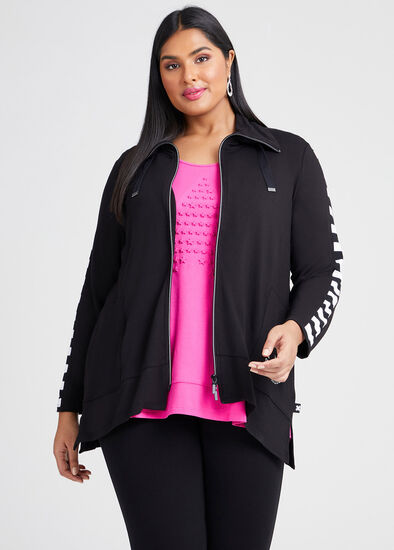 Plus Size Bamboo Love To Lounge Cardigan