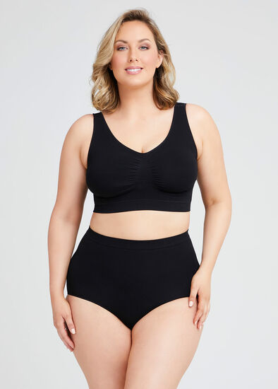 Plus Size Bamboo Seamless Bra