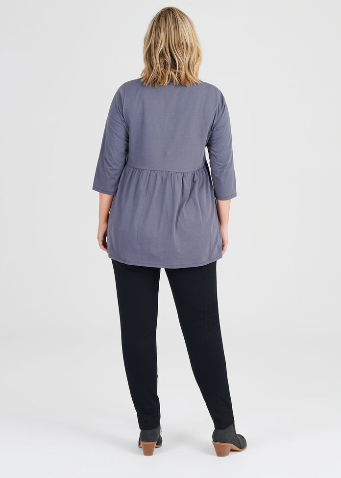 Organic Tiered Top, , hi-res