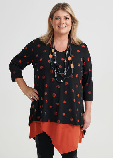 Plus Size Toto Spot Tunic