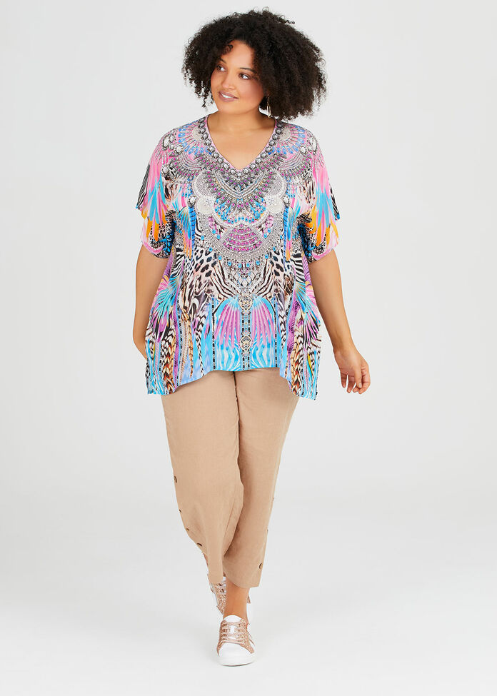 The Fabulous Viscose Top, , hi-res