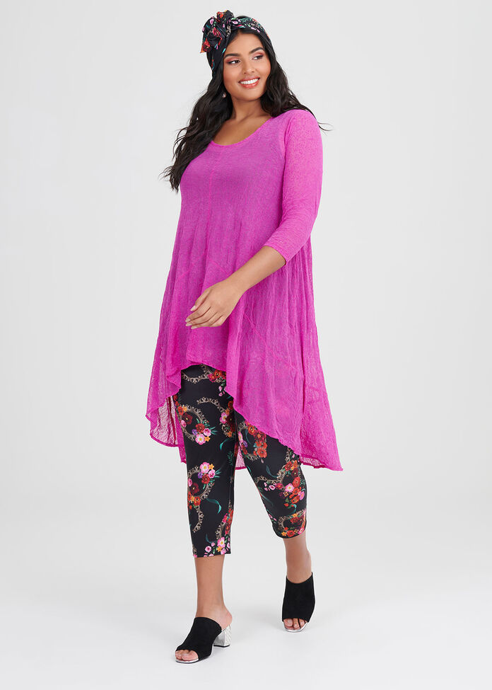 Shayda Mesh Tunic, , hi-res