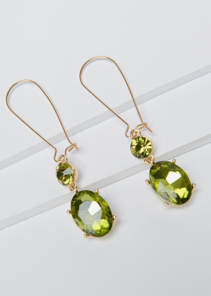 Glam Stone Earrings, , hi-res