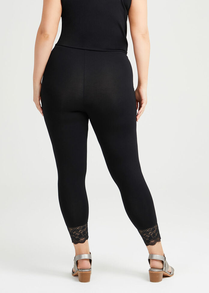 Bamboo Lace Legging, , hi-res