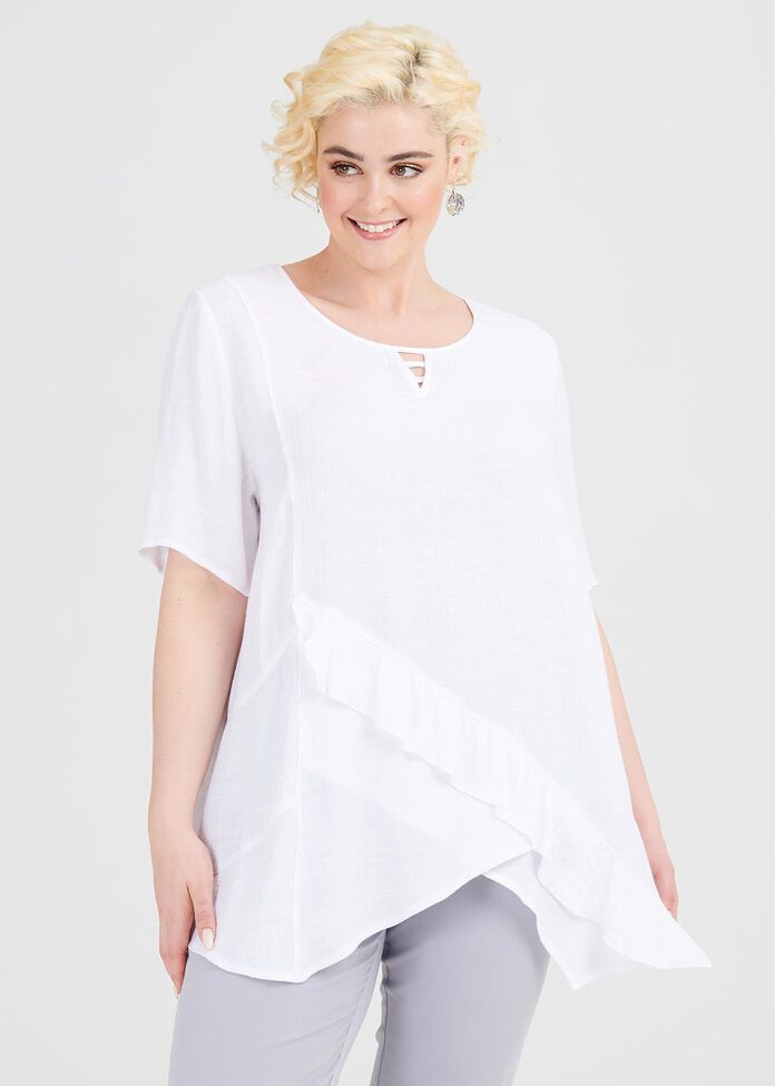 Frill Me Top, , hi-res