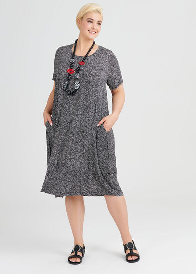 Plus Size Distinct Dots Dress