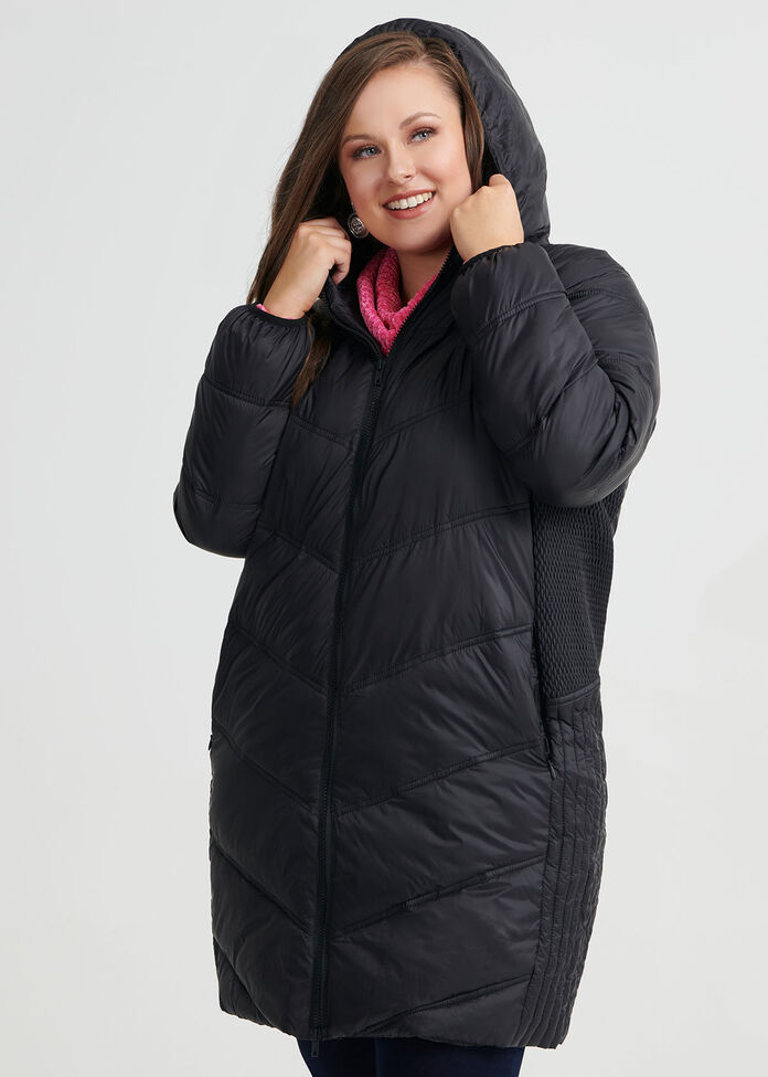 The Stitch Puffer Jacket, , hi-res