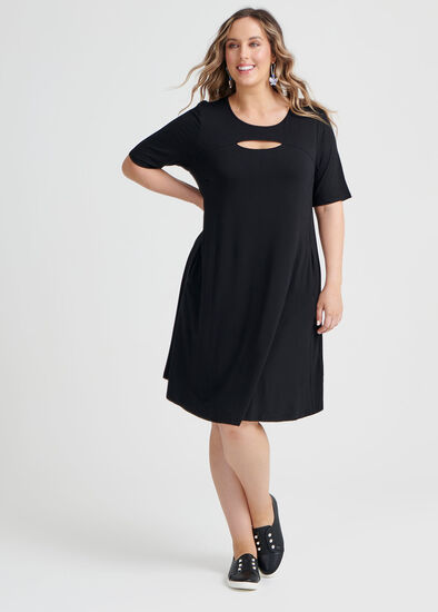 Plus Size Moda Bamboo Dress