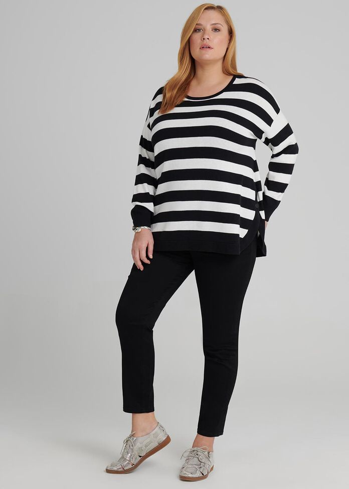 Seaport Stripe Jumper, , hi-res