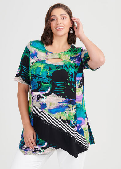 Plus Size Sphinx Bamboo Top