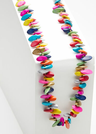 Bright Single Strand Necklace