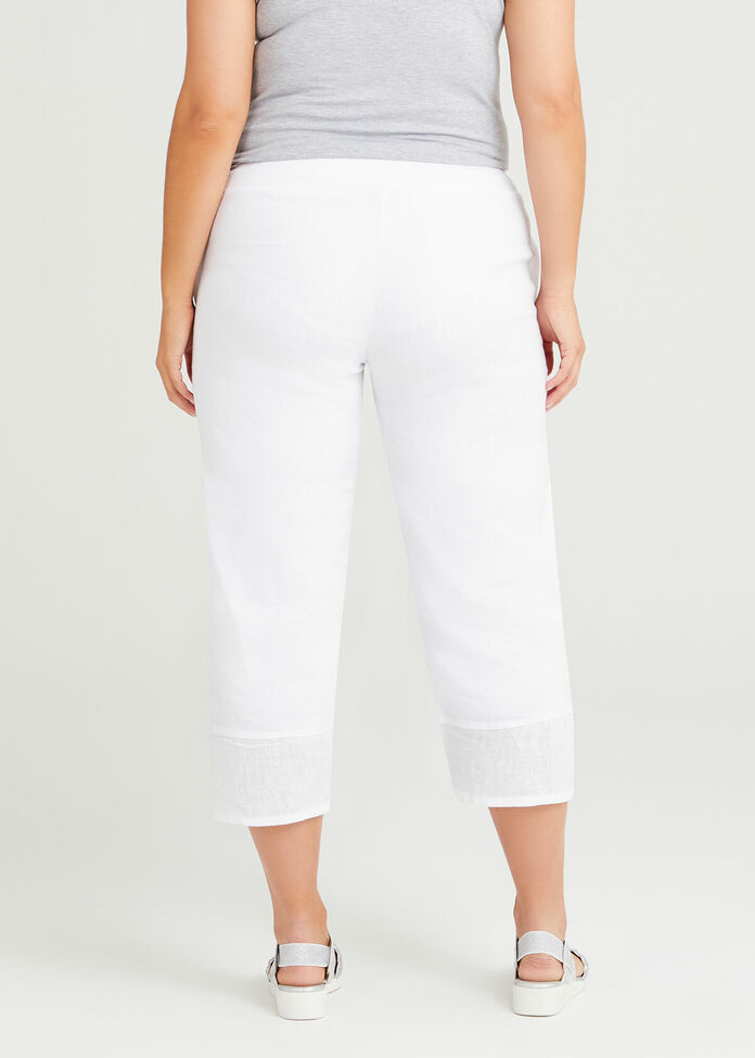 Linen Stretch Breezy Pant, , hi-res