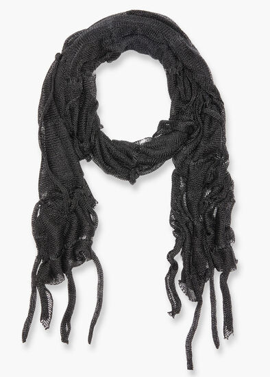 Shimmer Tassel Scarf